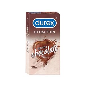 کاندوم دورکس مدل Extra Thin intense chocolate بسته 10 عددی