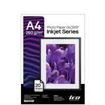 LEOCOM A4 Glossy Photo Paper 260 gr Pack of 20