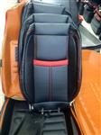 روکش صندلی خودرو برند دوک کاور طرح تسلا با بهترین کیفیت و متریال ساخت برای خودرو سمند سورن وسورن پلاس کپی