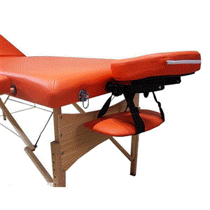 تخت ماساژ پایه چوبی پرتابل مدل «کانفی کر confycare» 