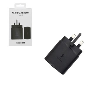 شارژر 45 وات سوپرفست گلکسی تب اس 7 اف ای سامسونگ / Samsung Galaxy Tab S7 FE 45w Super Fast Charger با گارانتی
