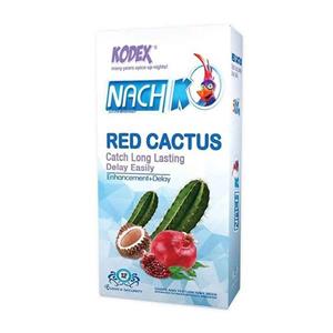 کاندوم کدکس مدل Red Cactus بسته 12 عددی  