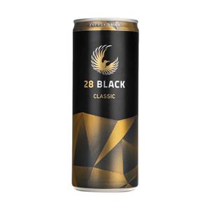 نوشیدنی انرژی زا کلاسیک 28 بلک 28black حجم 250 میلی لیتر 28 Black Clasic Energy Drink 250 ml