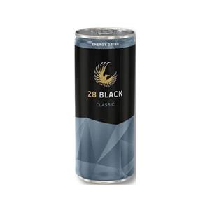 نوشیدنی انرژی زا کلاسیک 28 بلک 28black حجم 250 میلی لیتر 28 Black Clasic Energy Drink 250 ml