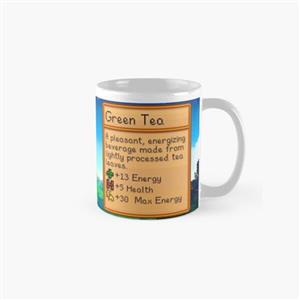 ماگ نوین نقش طرح Stardew valley Green Tea mug 