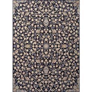 فرش آراد 1200 شانه کد 1226 زمینه سورمه ای (برحسته)