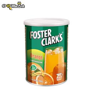 پودر شربت پرتقال فوستر کلارکس 900 گرمی پودر نوشیدنی پرتقال Foster Clark’s