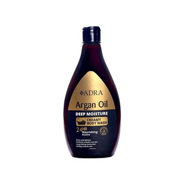 شامپو بدن کرمی آدرا حاوی روغن آرگان حجم 415 میلی لیتر