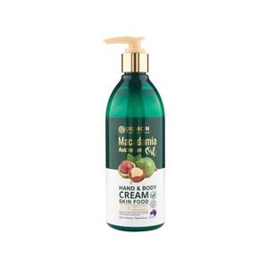 کرم مرطوب کننده دست و بدن دیلمون حاوی روغن ماکادمیا حجم 350 میلی لیتر