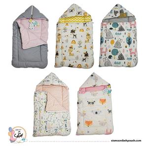 قنداق فرنگی زیپی نوزاد الا (ela)با پارچه تترون ضد حساسیت