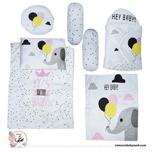 سرویس خواب ۷ تکه مخمل ترک هی بیبی ( hey baby)