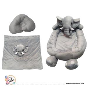 سرویس خواب گاردار ۳ تکه طرح فیل