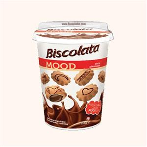 بیسکوییت شکلاتی بیسکولاتا لیوانی - biscolata mood 