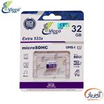 کارت حافظه microSD A1 U1 V10 ظرفیت 32 گیگابایت ویکومن سرعت 80m/s بدون خشاب