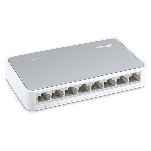TP-LINK TL-SF1008D 8-Port 10/100Mbps Desktop Switch