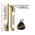 اسکالیم رنگ موی 100 میل Eskalim شماره 4.78