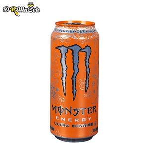 نوشیدنی انرژی زا مانستر 500 میلی لیتر - monster ultra sunrise