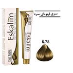 اسکالیم رنگ موی 100 میل Eskalim شماره 6.78