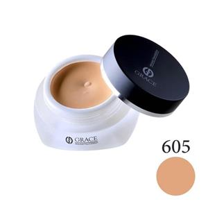 کرم پودر فشرده ( موس) گریس Grace- شماره 605