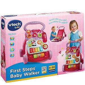 بازی آموزشی وی تک مدل اولین قدم های کودک Vtech First Steps Baby Walker Educational Game