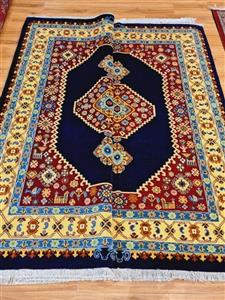 جفت فرش دستبافت قشقایی_ابعاد:200*150