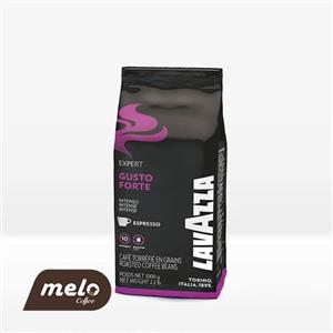 دانه قهوه لاواتزا 1 کیلوگرمی lavazza expert gusto forte 