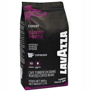 دانه قهوه لاواتزا 1 کیلوگرمی - lavazza expert gusto forte 