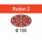 سنباده دیسکی فستول آلمان STF D150/48 P60 RU2/50 Ruby 2 (575187)