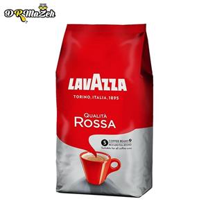 دانه قهوه لاواتزا 1 کیلوگرمی lavazza qualita rossa 