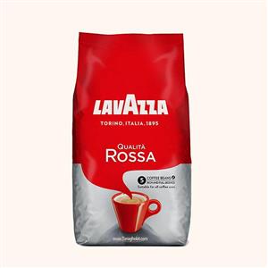 دانه قهوه لاواتزا 1 کیلوگرمی lavazza qualita rossa 