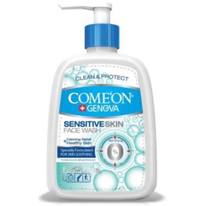 ژل شستشوی پوست حساس کامان حجم ۵۰۰ml