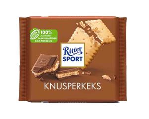 شکلات Ritter Sport ریتر اسپرت بیسکویت کره ای 100 گرم 