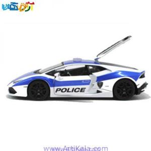 ماکت ماشین لامبورگینی پلیس مدل Lamborghini Huracan LP610-4 Police 1:24 