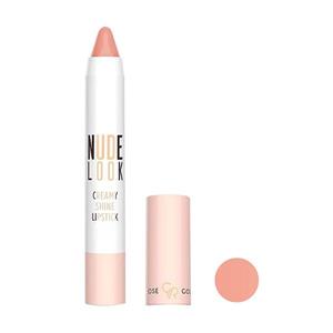 رژ مدادی شاین nude look گلدن رز 04