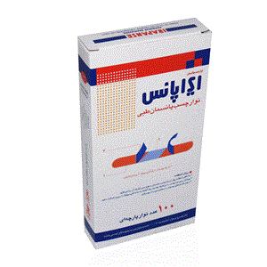 نوار چسب پانسمان طبی «ایراپانس» (چسب زخم) 100 عددی 