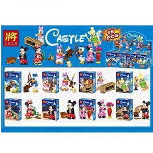 لگو شخصیت های کارتونی دیزنی مدل LELE CASSTLE 3700