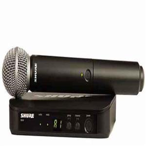 Shure BLX24E SM58 میکروفون وایرلس شور Headset Condenser Microphone 