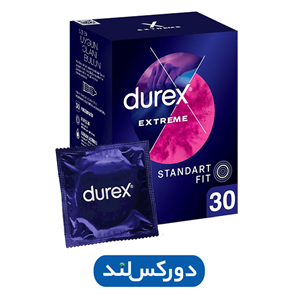 کاندوم تاخیری خاردار اکستریم دورکس 30 DUREX EXTREME 