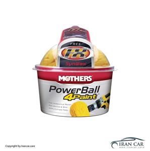 پد اسفنجی بدنه مادرز Mothers PowerBall 4Paint اسفنج بدنه خودرو مادرز مدل 5147