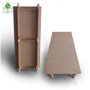 کفی تخت خواب یک و نیم نفره چوبی عرض 120