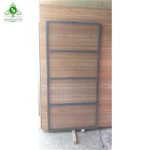 کفی تخت یک نفره فلزی فنسی