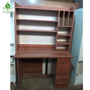 میز تحریر کتابخانه دار سه کشو مدل S800