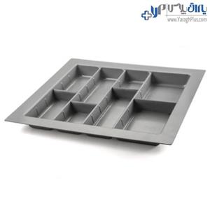 جای قاشق و چنگال داخل کشو با قابلیت نصب جدا کننده قابل تنظیم ملونی