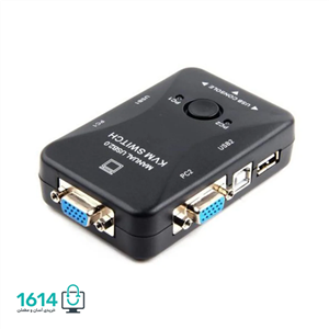 KVM سوئیچ دو پورت معمولی USB 2.0