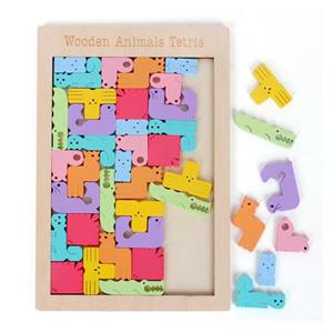 بازی چوبی تتریس حیوانات