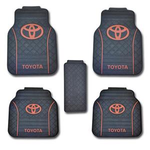 Flooring Leather Car Toos Sport  For Toyota کفپوش توس اسپرت خودروهای تویوتا 