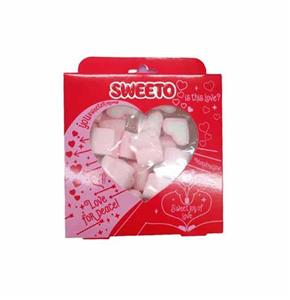 مارشمالو قلبی سویتو sweeto حجم 90 گرم
