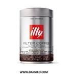 قهوه فیلتر کافی ایلی تلخ 250 گرمی illy FILTER COFFEE DARK ROAST