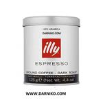 قهوه دارک ایلی اسپرسو پودری illy Espresso Dark Coffee 125g