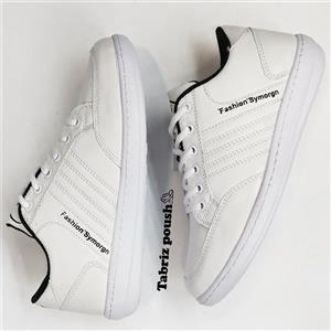 کفش تبریز پیاده روی طبی مدل سپهر رنگ سفید کف دور دوخت و تضمینی _ تبریز پوش